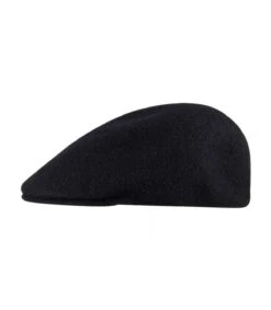 Kangol 507 Wool Seamless Noir -Cap Quette Magasin 507 wool seamless noirBeret2050720noir