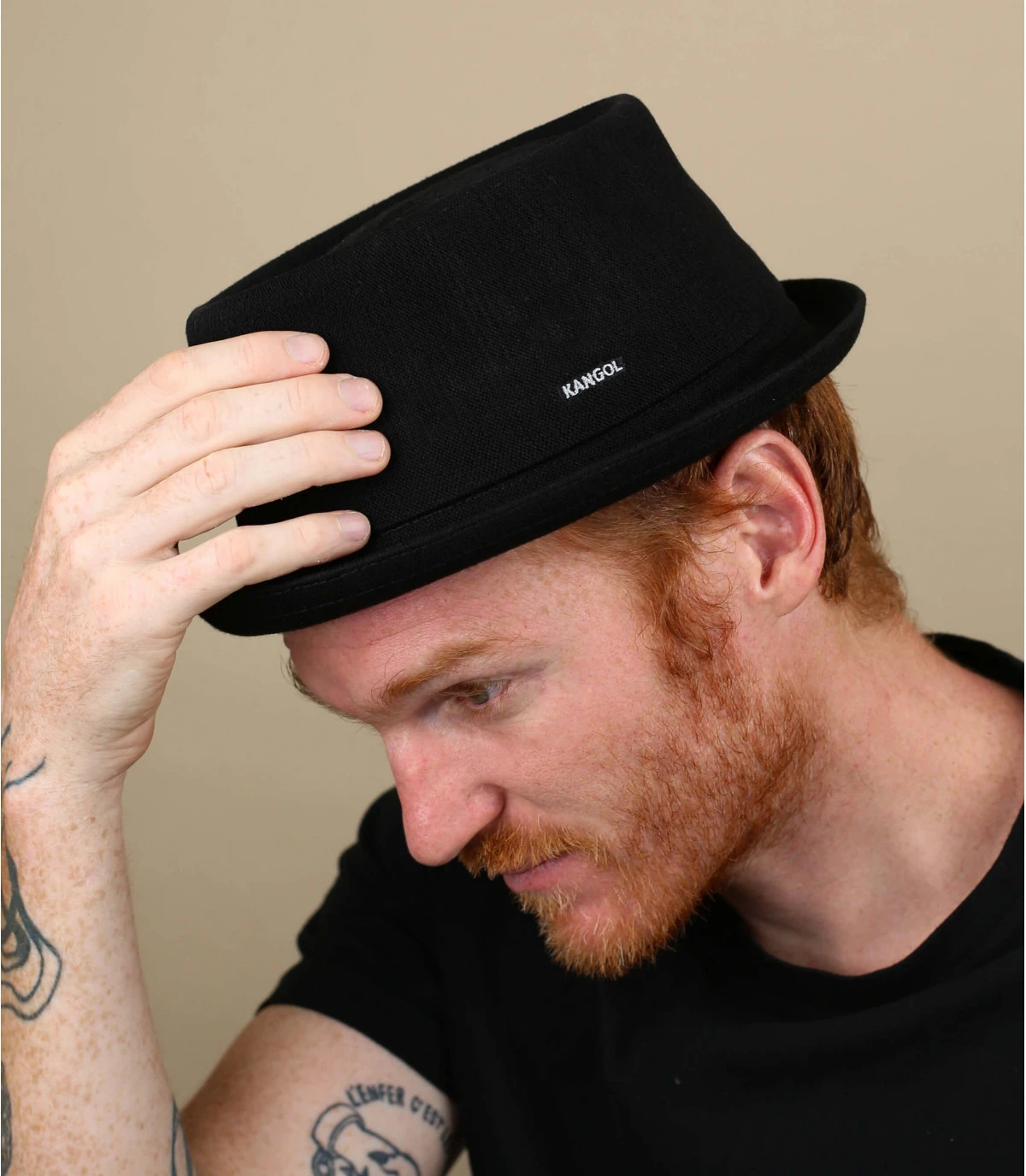 Kangol Bamboo Mowbray Black 3 Kangol Bamboo Mowbray Black