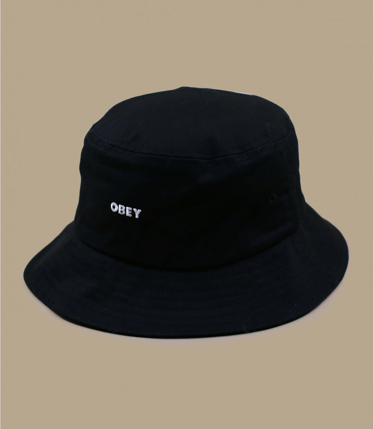 OBEY Bold Twill Bucket Black 3 OBEY Bold Twill Bucket Black