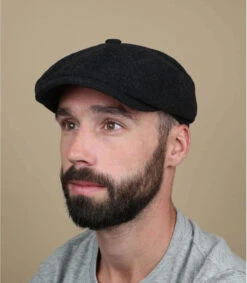 Stetson Hatteras Noire Wool/cashmere