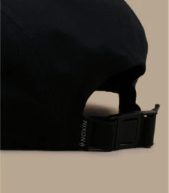 NIXON Casquette Mikey 5 Panel Black -Cap Quette Magasin casquette mikey 5 panel black 4