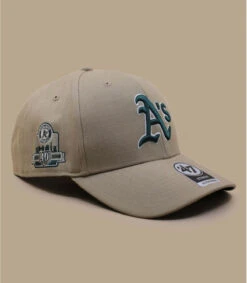 '47 BRAND Casquette MVP Snapback Athletics Khaki -Default Template 7 casquette mvp snapback athletics khaki 2