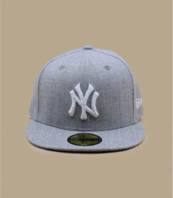 NEW ERA Casquette NY 59fifty Heather Grey -Cap Quette Magasin casquette ny 59fifty heather grey 1
