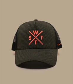 WATTS Casquette Trucker Tribe Kaki Carbone -Default Template 7 casquette trucker tribe kaki carbone 1