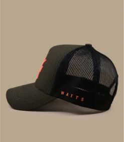 WATTS Casquette Trucker Tribe Kaki Carbone -Default Template 7 casquette trucker tribe kaki carbone 3