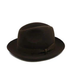 Borsalino Chapeau Feutre Lapin Marengo Marron -Default Template 7 chapeau feutre lapin marengo marronBorsalino20