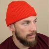 Docker Blank Fire Red -Cap Quette Magasin docker blank fire red