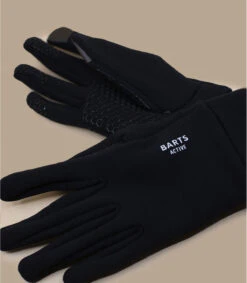 Barts Powerstretch Touch Gloves Black -Default Template 7 fine knitted touch gloves black 4