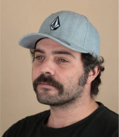 Volcom Full Stone Flexfit Heather Blue