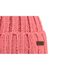 Barts Koros Beanie Blush -Cap Quette Magasin koros beanie blushBonnet20long20rose