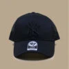 '47 BRAND MVP Trucker NY All Black -Default Template 7 mvp trucker ny all black