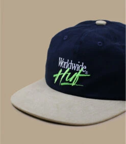 HUF OS System 6Panel Navy 10 HUF OS System 6Panel Navy -Cap Quette Magasin os system 6panel navy 2