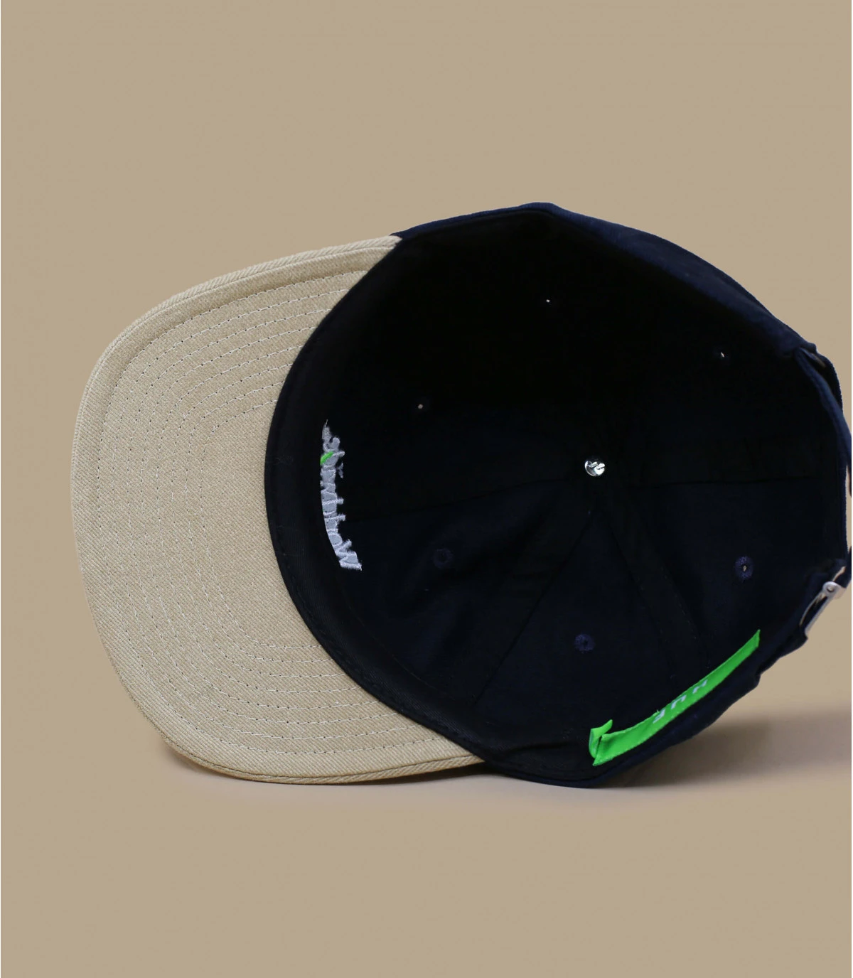 HUF OS System 6Panel Navy 8 HUF OS System 6Panel Navy – Image 6