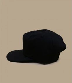 HUF Roasted Unstructured Snpaback Black -Cap Quette Magasin roasted unstructured snpaback black 2