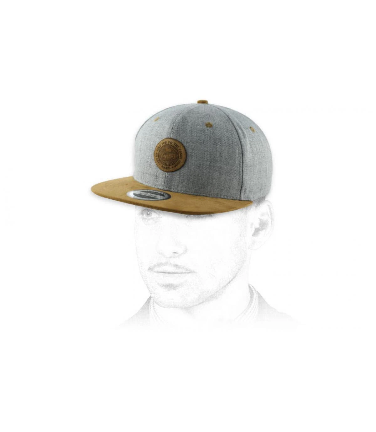 Snapback Candy Shop Grey Brown 3 Snapback Candy Shop Grey Brown