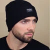 Tessy Cuff Beanie Black 2 Tessy Cuff Beanie Black -Default Template 7 tessy cuff beanie black