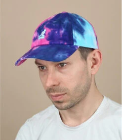 Kangol Tie Dye Baseball Rainbow