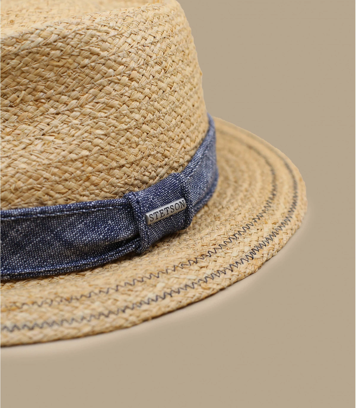 Stetson Traveller Raffia Natural 4 Stetson Traveller Raffia Natural – Image 2
