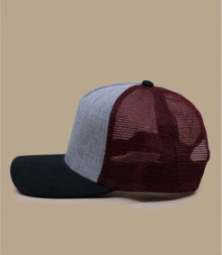 Trucker Heather Grey Black Burgundy -Default Template 7 trucker heather grey black burgundy 2