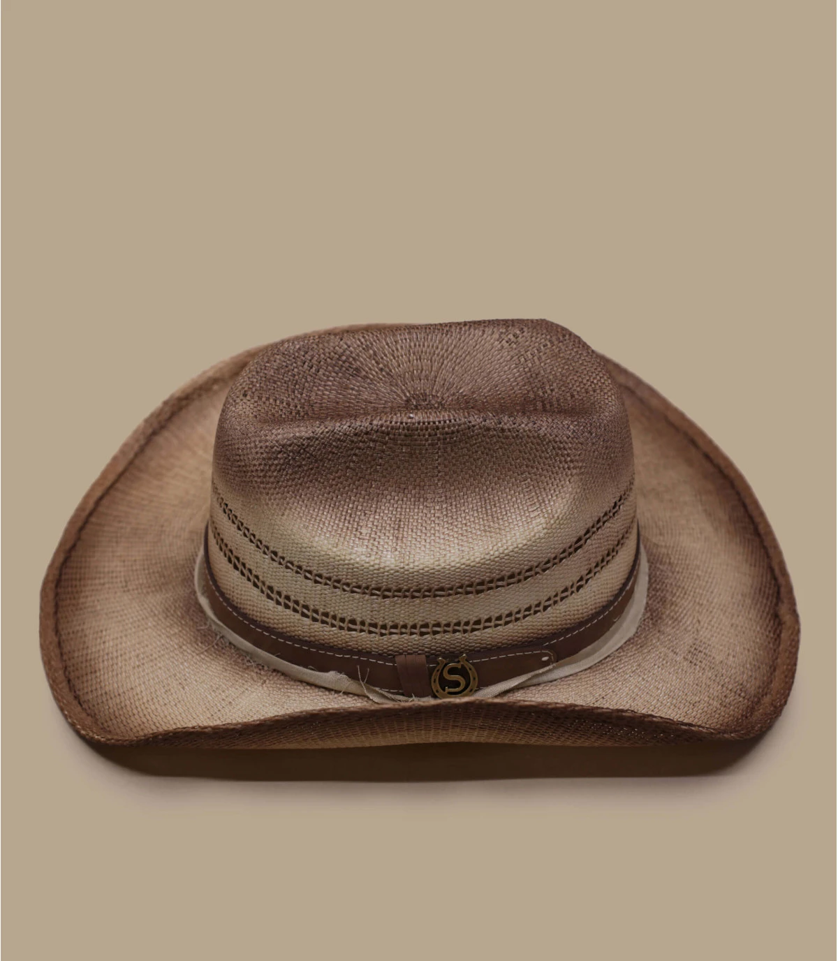 Stetson Western Toyo Brown Blurred Natural 7 Stetson Western Toyo Brown Blurred Natural – Image 5