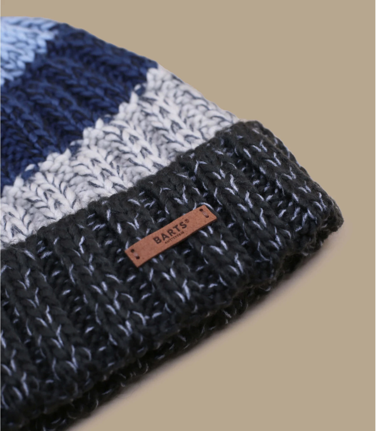 Barts Wilhelm Beanie Charcoal 4 Barts Wilhelm Beanie Charcoal – Image 3